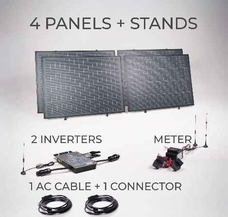 800W Zero Net Metering Solar System